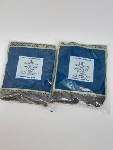 2 Silkies Vintage Control Top 132 Large Off Black Pantyhose With Support Legs - Picture 4 of 4