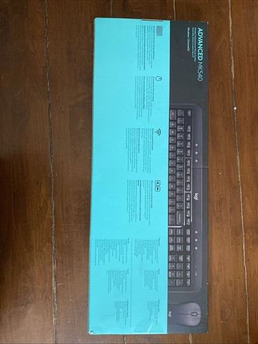 Logitech MK540 Advanced Keyboard Mouse Set Black Unopened Box - Picture 2 of 8