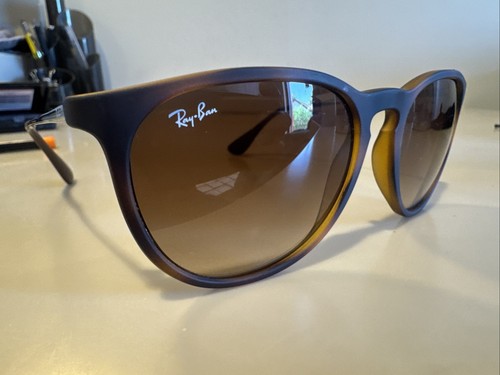 Ray-Ban RB 4171 ERIKA 865/13 HAVANA BRAUN AUTHENTISCHES GESTELL SONNENBRILLE 54-18 #N37 - Bild 2 von 12