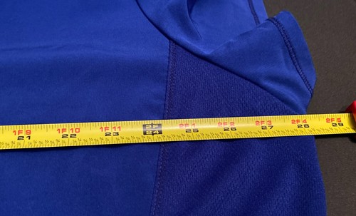 SCRUBSTAR Women's Size 3XL Royal Blue Scrub Top Notch V Neck Performance Fit - Picture 11 of 12