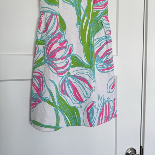 Lilly Pulitzer Bella Ring The Bellboy osmanischer Druck Fit Flare Kleid Größe XS - Bild 5 von 8