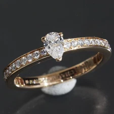 CHAUMET Joséphine Diamond Ring US 5 (49) 18K Pink Gold Triomphe de E1823