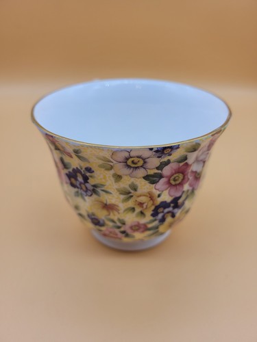 Tazza da tè e piattino Crown Trent China Limited Chintz Fine Bone China England - Foto 11 di 17