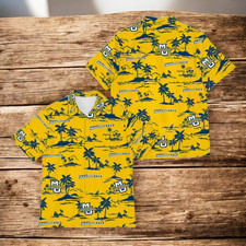 Marquette Golden Eagles Halloween Hawaiian Shirt For Men And Women Gift Beach