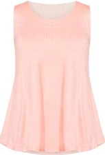 Evans Avenue Pink Fit N Flare Tank Sleeveless Swing Style Tunic Top Sze 26-28