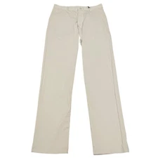 NWT Rhone Commuter Pant Men's Sz 28x33 Straight Fit Stone Cream