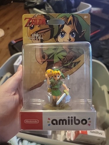 Link Majora's Mask Amiibo Breath of the Wild Nintendo Brand New Factory Sealed!
