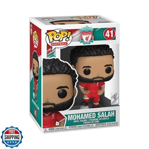 Funko POP Football: Liverpool - Mohamed Salah, Multicolor