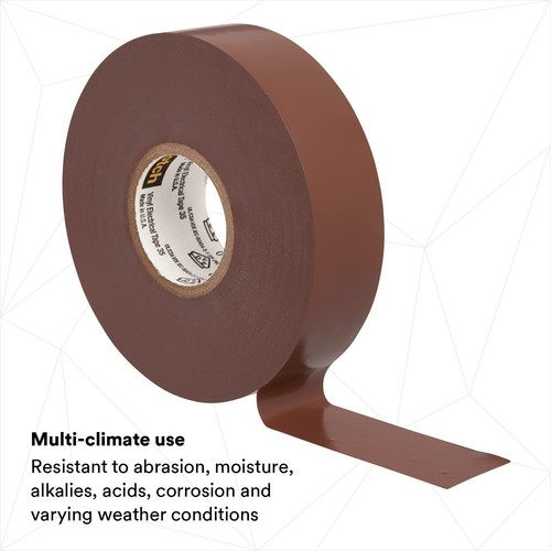 3M Safety Scotch Vinile Codifica a Colori Nastro Elettrico 35, 1/2 in x 20 ft, 10... - Foto 11 di 20