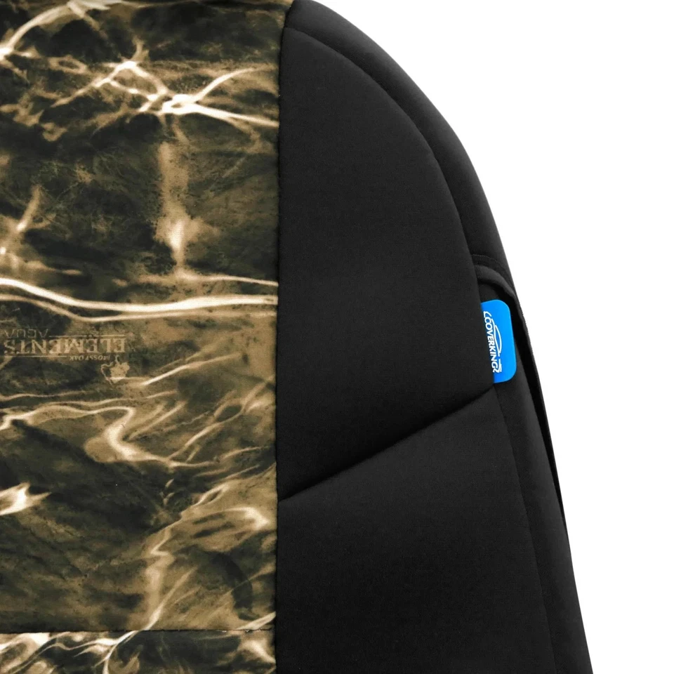 CoverKing Camo Front Seat Covers in Neosupreme for 2014-21 Jeep Grand Cherokee Foto 2 de 4