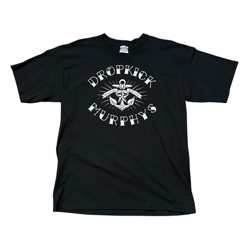Vintage Dropkick Murphys T-Shirt XL Shipping Up To Boston Punk Irish 90s Band