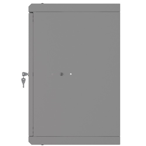Armoire à crémaillère S-RC10-9U-300GG 10" 9U, 300mm, porte vitrée, gris - Photo 5/7