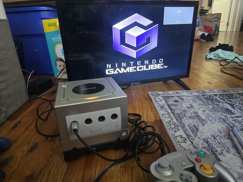 GameCube DOL-001 Console + DOL-017 Game Boy Player Set Nintendo su testato - Foto 14 di 14