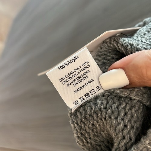 Top nuovo con etichette $98 REVOLVE RUMORED grigio erica principe street XL - Foto 6 di 8