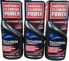 (3x) Chevron Techron Concentrate Plus Fuel System Cleaner - 12 oz - Free Ship