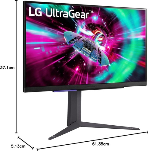 LG Ultragear 4K Gaming Monitor - 27 Inch - 1ms Response Time - G-Sync - 144Hz - Picture 12 of 12