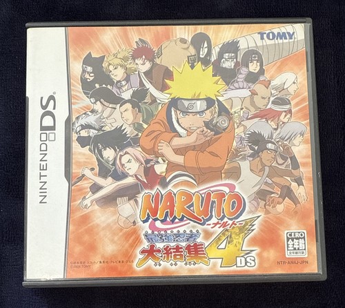 Naruto Saikyou Ninja Daikeshuu 4 (Nintendo DS) Japan Import Komplett - Bild 1 von 3