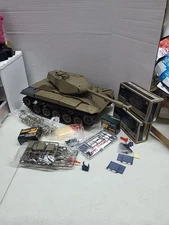 Upgraded 1/16 HengLong 7.0 US M41A3 Walker Bulldog RC Tank Metal Tracks Wheels