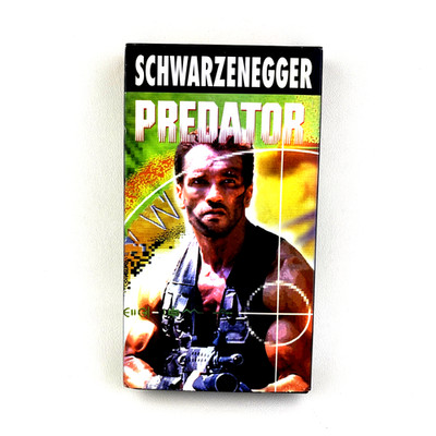 Predator VHS 1987 Arnold Schwarzenegger Classic Action Foil Fox