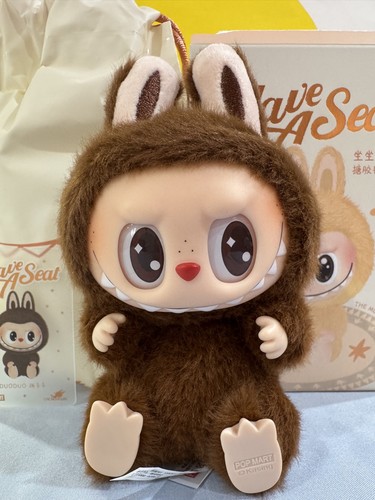 POP MART - LABUBU The Monsters Have A Seat Vinyl Plush Pendant- SECRET: DUODUO - Picture 3 of 8