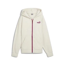 PUMA Essentials Elevated Winterized Full-Zip Hoodie – Women’s White