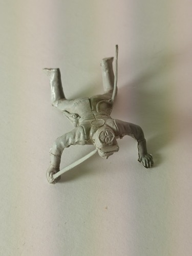 Vintage Marx ACW Playset Falling Horse and Rider 54mm grey - Picture 19 of 24