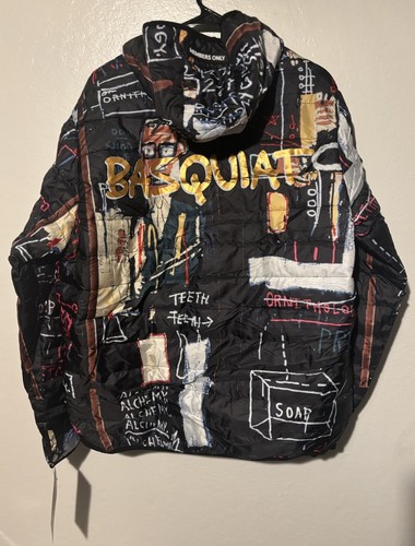 Jean-Michel Basquiat x Members Only Alchemy Puffer Jacket Men’s Size XL  NWT - Picture 5 of 6