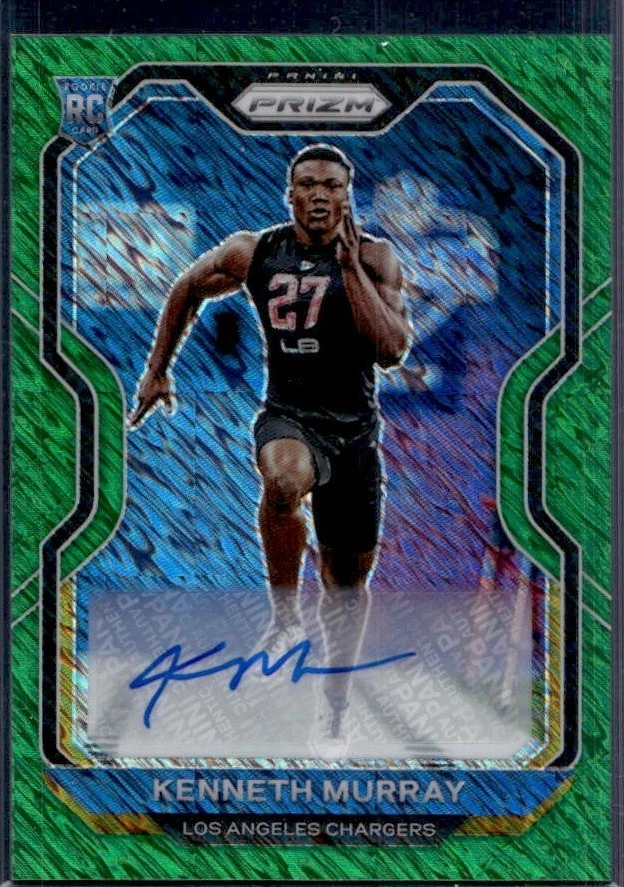 Green Shimmer Prizm Autographs