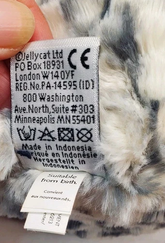 Rare Jellycat Fuddlewuddle Snow Leopard 8" - Picture 15 of 17
