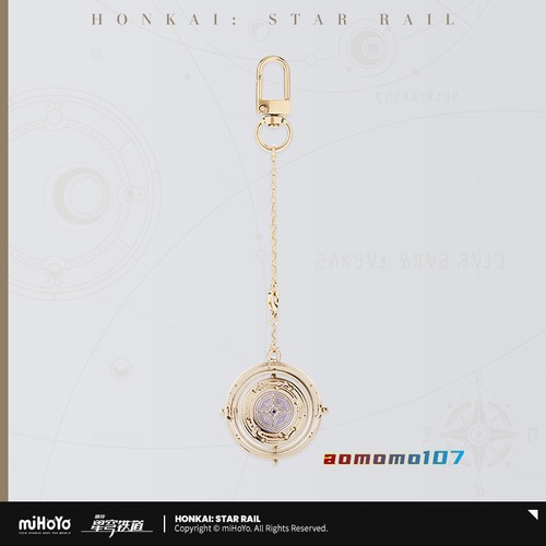 Official Honkai: Star Rail Robin Metal Keychain Necklace Pendant - Picture 6 of 10