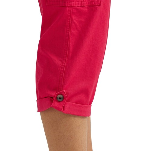 Lee Damen Ultra Lux Comfort mit Flex-To-Go Cargo Capri Hose Bay Hot Magenta - Bild 7 von 8