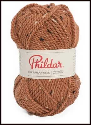 3 pelotes de laine PHIL RANDONNEES NOISETTE Neuves - Photo 1/4