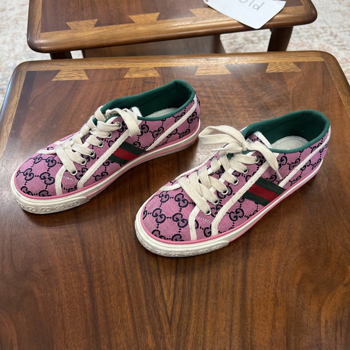 Gucci Pink Athletic Shoes for Women for sale | eBay display picture 2