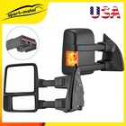 Pair Power Heated Mirrors for 1999-2007 Ford F250 F350 F450 Super Duty w/ Signal