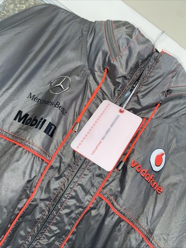 Mclaren Mercedes Mobil 1 Hugo Softshell Jacket Embroidered F1 Racing Size XXXL - Picture 2 of 4