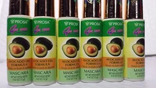6 PACK PROSA 4 IN 1 MASCARA AVOCADO OIL FORMULA 0.42 OZ EACH RIMEL WATERPROOF