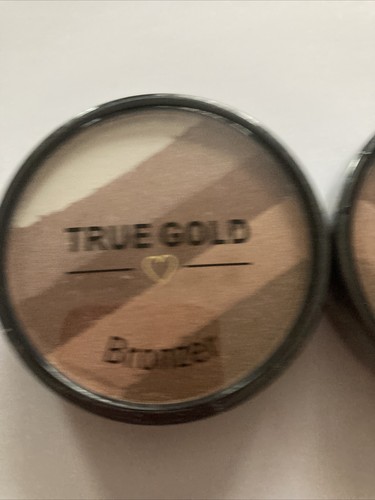 2 X True Gold Multi Colour Striped Bronzer, New - Picture 2 of 4