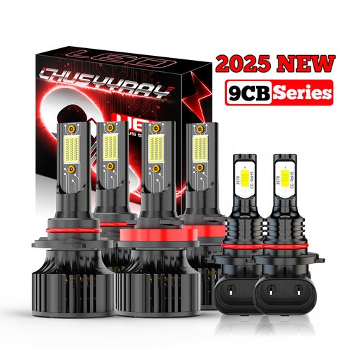 For Dodge Ram 1500 2500 3500 2009-2017 6x LED Headlight Fog Light Bulbs 6500K - Bild 1 von 24