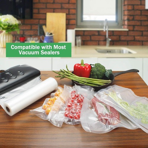 2 Rolls 11"x20' Vacuum Sealer Bags Food Saver Storage Commercial Grade BPA Free - Picture 5 of 7