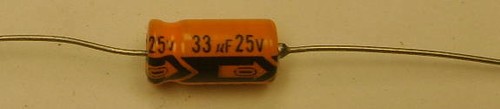 Axial Electrolytic Capacitors with Dimensions - Vintage Sprague Atom & Mallory - Picture 8 of 44
