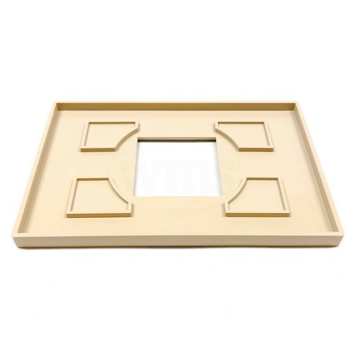 192507 Siemens Electrical Box Adaptor Bases, 5-Pack, Beige - Picture 4 of 5