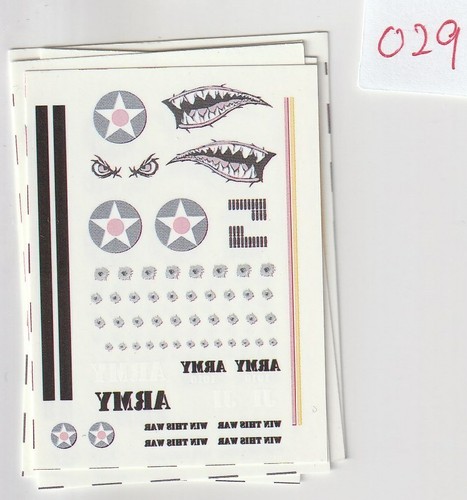 WT029 White Toner Waterslide Decals SHARK MOUTH 1 For Custom 1:64 Hot Wheels  - Picture 2 of 6