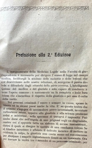 ERNESTO MADIA PRINCIPII MEDICINA LEGALE PSICHIATRIA FORENSE ANTROPOLOGIA 1921 - Picture 8 of 24