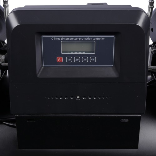 Flüsterkompressor 120L Geräuscharm 75dB Ölfrei Druckluftkompressor 400V 4x2PS - Bild 10 von 10