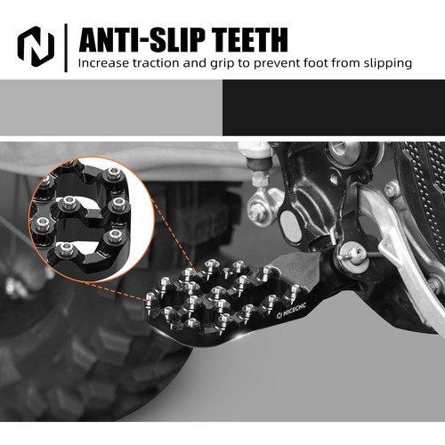 NICECNC Foot Peg Footrests For KTM 150 200 250 350-500 XCW EXC F XCF-W XW-F 2024 - Foto 7 di 11