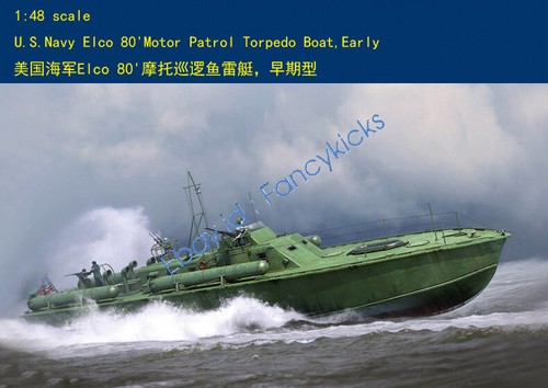 Trumpeter 64802 1/48 U.S.Navy Elco 80’Motor model kit - 第 1/4 張圖片