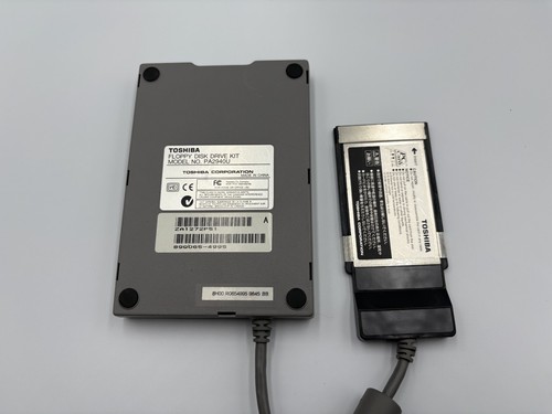 Toshiba Floppy Disk Drive Kit PA2940U for Libretto FDD PCMCIA - TESTED - Picture 6 of 7