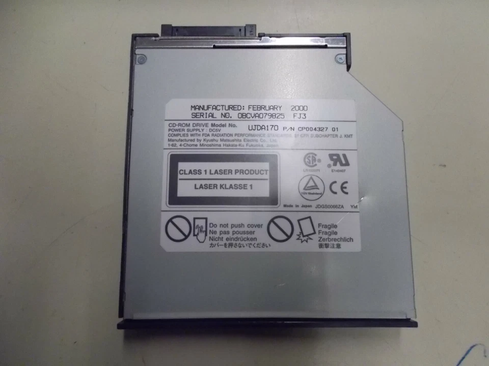 Fujitsu CD-ROM Drive FPCCD15 Lifebook E-64530 #K-282-5 - Image 2 of 2