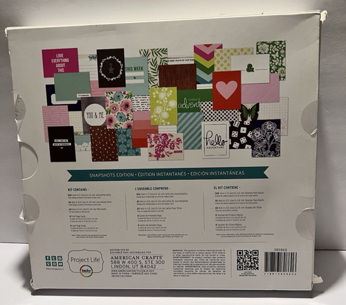 Becky Higgins Project Life Snapshots and Rad Editions Scrapbooks Core Kits - Picture 4 of 9