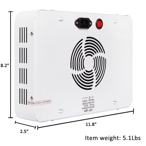 300W LED Grow Light Plant voll spektrum Lampe Pflanze Blumen und Gemüse - Bild 2 von 8